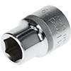 GEDORE Red Inserto per Chiave a Bussola, Attacco 3/4 pollici, 20 mm, Bocca Esagonale, Chiave a Bussola 19 mm, Utensile, R71001909, Acciaio