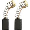 Trade-Shop 2 spazzole di carbone motore 5 x 8 x 11,8/13 mm per Makita Pialla 1900B 1901 1902 1923B 1923H N1923B 4014B 4014M 4014N CB50 CB51 CB60