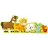 Hape Numeri e animali della fattoria - Set di Puzzle Tematici per Bambini, Gioco di Logica e Sviluppo delle Abilità Motorie
