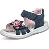 Lurchi Dorita, Sandali Bambina, Blu Navy, 25 EU