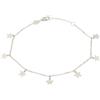 Gioielleria Lucchese Oro Bracciale Donna in Oro Bianco con stelle GL100043