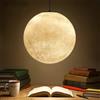 GUANSHAN Moon Lampadario Lampadario Creativo Planet Lampadario Arte Luna Comodino Lampada Da Soffitto Orb Lampada Da Soffitto A Sospensione Luce Lunare Per Camera Da Letto, Sala Da Pranzo, Corridoio