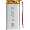 EEMB 3.7V 1200mAh 703060 Batteria Lipo Batteria ricaricabile agli ioni di polimero di litio con connettore JST-Assicurarsi che la polarità del dispositivo corrisponda alla batteria prima dell'acquisto