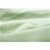 L1NK STUDIO Lenzuolo sopra Singolo Cotone Tinta Unita per Letti 105 cm (210X280cm) 100% Cotone (Percalle 200 Fili) Soft Green