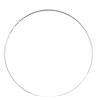 Cerchio in metallo colore Bianco cm 25