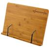 World Rhythm WR-404 Leggio da tavolo in bambù, supporto per spartiti, 39cm x 28cm