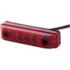 HELLA VALUEFIT 2TM 357 010-111 Luce posizione posteriore, LED, 24V, Montaggio, esterno, colore diffusore luce rosso, Cavo 150mm, Spina Manicotto spina piatta, Sx/Dx, Quantità 1
