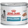 Royal Canin Hypoallergenic 200 gr Umido Cane