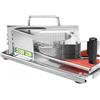 EasyLine Taglia pomodori manuale professionale in acciaio inox e plastica alimentare - spessore taglio 5,5 mm.