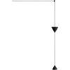 KARMAN lampada a sospensione FILOMENA con attacco a parete - AP2706NINT