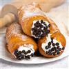 Sicilyaddict Cartocci siciliani 5 pezzi con sac a poche di ricotta di pecora