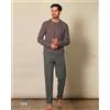 LINCLALOR PIGIAMA MANICA LUNGA APERTO IN CALDO COTONE YOU365 77615