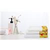 MB Home Set Spugna Ospite e Salvietta con Balza Applicata Stampata in Digitale, Multicolore SD25