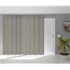 Soleil d'ocre Noemie Voilage, Navigare, Poliestere, Beige (Ecru), 280 x 250 cm