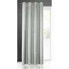 Eurofirany Rita Tenda Liscia Semplice Monocolore - 8 Occhielli Moderni, Camera da Letto, Soggiorno, Salone, cameretta dei Bambini, 1 Pezzo, Poliestere, Grigio Acciaio, 140 x 250 cm