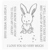 Timbri Clear Stamps Wish You Were Hare