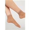 Calzedonia Calze Corte In Fantasia Rombi Eco Naturale