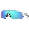 Oakley Radar Ev Pitch Sunglasses Bianco,Nero Prizm Sapphire/CAT3