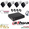 Dahua KIT VIDEOSORVEGLIANZA 8 CANALI FULL HD XVR DVR DAHUA 4 TELECAMERE HARD DISK 1TB