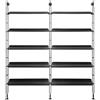 KARTELL libreria da parete con 10 ripiani da 90 cm ADAM WOOD - 8915-NN