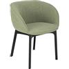 KARTELL poltroncina CHARLA tessuto ORSETTO - 4215-N2