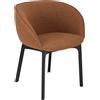 KARTELL poltroncina CHARLA tessuto ORSETTO - 4215-N4