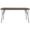 KARTELL tavolo rettangolare VISCOUNT OF WOOD 160 cm - 5942-NN