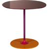 KARTELL tavolino THIERRY 45 x 45 cm - 4041-BO