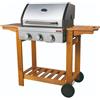 Sandrigarden Barbecue Australia 3 Fuochi a Gas Wood 10.8kw