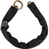 Hiplok XL, Catena ad anello, Unisex, ALL BLACK, Circonferenza di chiusura 100 cm