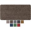 ANRO - Zerbino Poet, lavabile, impermeabile e robusto per ingresso, porta di casa, corridoio, cucina, camera da letto, 40 x 80 cm, colore: marrone scuro