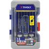 Tivoly 11900770001 Ranger - Set di punte per trapano HSS + archetti speciali per terrazza