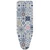 Colombo Copriasse da Stiro Maiolica | Taglia M 124x46 cm | Foderina di Ricambio per Asse da Stiro Due Strati con Clip Fermanodo | Made in Italy