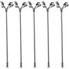 Evemodel 5 PZ. Lampade Stradali da Giardino Lampade 00 / H0 LSL04-5-EU