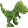 Voarge Peluche dinosauro a forma di animale imbottito regali di compleanno, giocattoli peluche, simpatici peluche morbidi T-Rex Tyrannosaurus dinosauro rappresentazione figura, 40 cm, verde