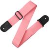 Levy's M8Poly Tracolla per chitarra in polipropilene Rosa Logo Levy's