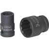KS Tools 515.0918 1/2 Bussola poligonale p.avvitatori ad impulsi,corta,18mm