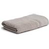 Möve Asciugamano Wellbeing con struttura in perle con tucks 50 x 100 cm, prodotto in Germania, 85% cotone 15% lino, cashmere