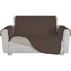 Italian Bed Linen Copridivano Trapuntato Trendy, Marrone/Panna, 2 Posti