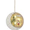 HGD WTD - Adesivo per finestra, in legno, 18 cm,