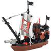 COGO Nave pirata Giocattolo Barche e navi Giocattolo da costruzione Regali di Natale Sea Rover Boys Present 167pcs-3118