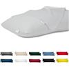 Flowen Federe Cuscini Letto Matrimoniale e Divano 40x145 Set 2 Copricuscini 100% Cotone Effetto Seta Tessuto Morbido Anallergico Antiacaro Traspirante Coppia Fodere Rettangolari Lavabili in Lavatrice