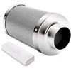iPower High CFM Inline Exhausting Fan & Carbon Air Filter W/1050 + Iav Australia Vergine Antracite