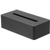 Yamazaki 4216 TOWER Tissue Case, black, Steel, 26.5 x 13.5 x 7.5 cm