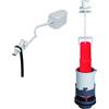 Wirquin 10723598 Caccia d'acqua wc completo meccanismo wc doppio caccia