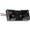 ELCART Portabatterie a 2 celle per pile ministilo AAA connessione con fili