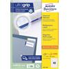 Avery Zweckform Avery Etichette autoadesive multiuso 200 fogli 52,5x29,7 bianco