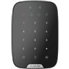 Ajax KeyPad Plus Tastiera Wireless Touch Nera con supporto carte e portachiavi crittografati contactless 38252