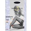 SOLIDEA BY CALZIFICIO PINELLI Solidea Marilyn 140 Sheer Autoreggenti Colore Visone Taglia 2