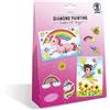 Ursus 43510001 - Set Creativo Diamond Painting Creative Magic, Set Fai da Te per Bambini per Creare Immagini, ciondoli e Adesivi con Diamanti